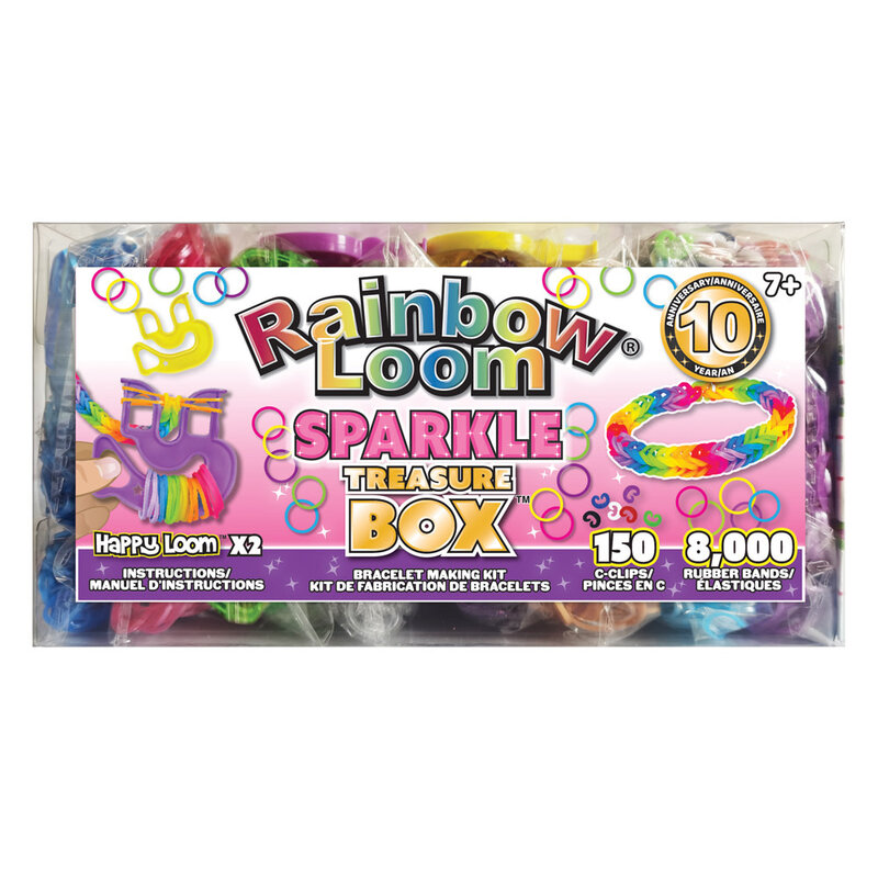 Rainbow Loom Treasure Box Sparkle