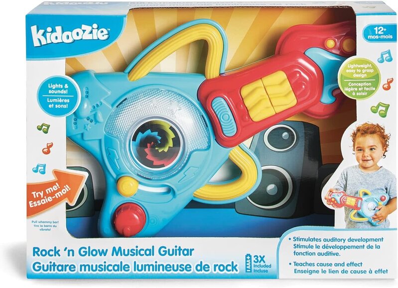 Kidoozie Rock 'N Glow Musical Guitar
