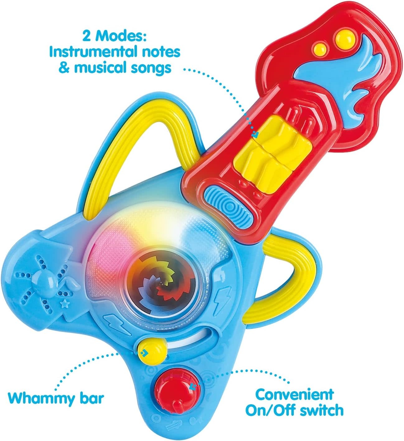 Kidoozie Rock 'N Glow Musical Guitar