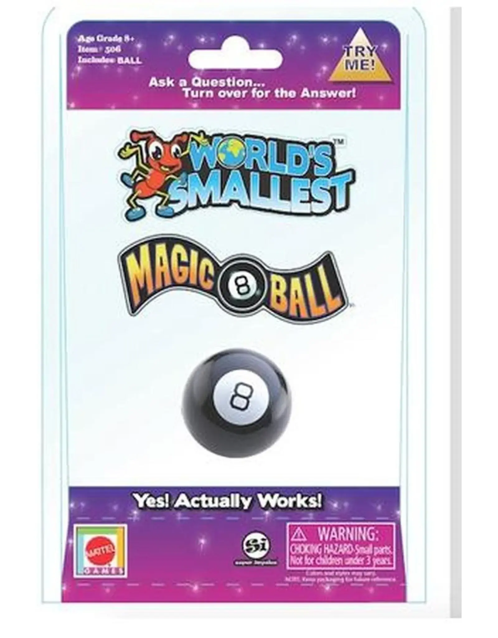 World's Smallest Magic 8 Ball