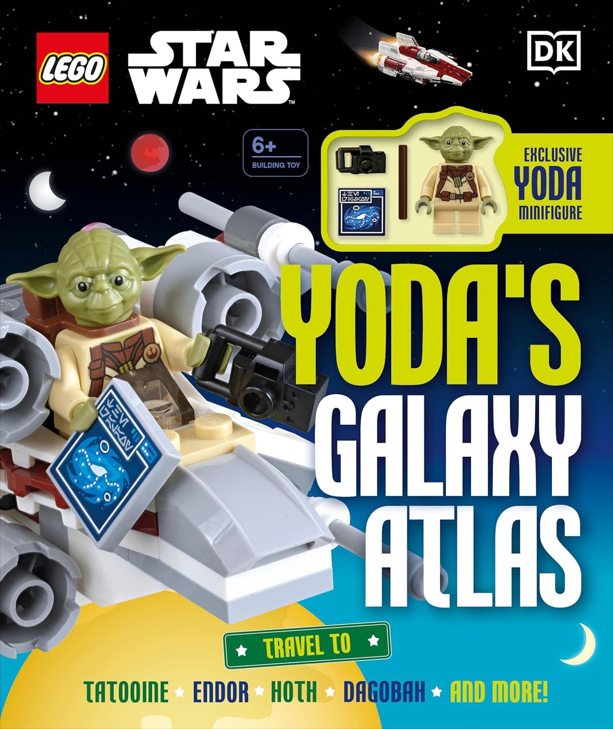 DK Lego Star Wars Yoda's Galaxy Atlas