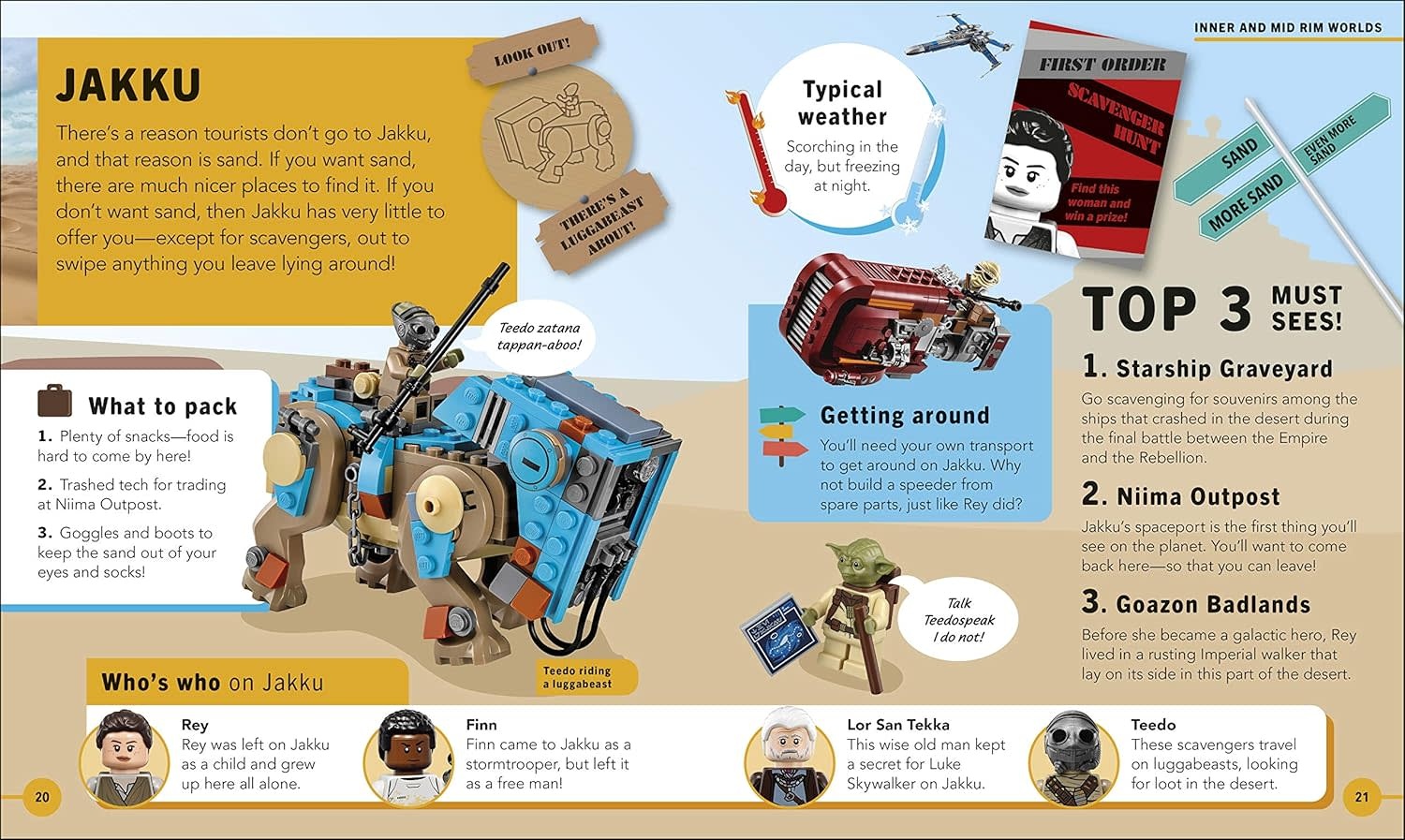 DK Lego Star Wars Yoda's Galaxy Atlas