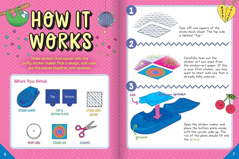 Klutz Klutz Make Your Own Puffy Stickers