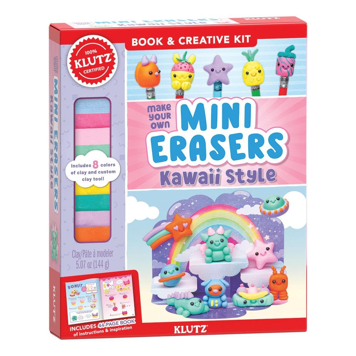 Klutz Klutz Book Make Your Own Mini Erasers Kawaii Style