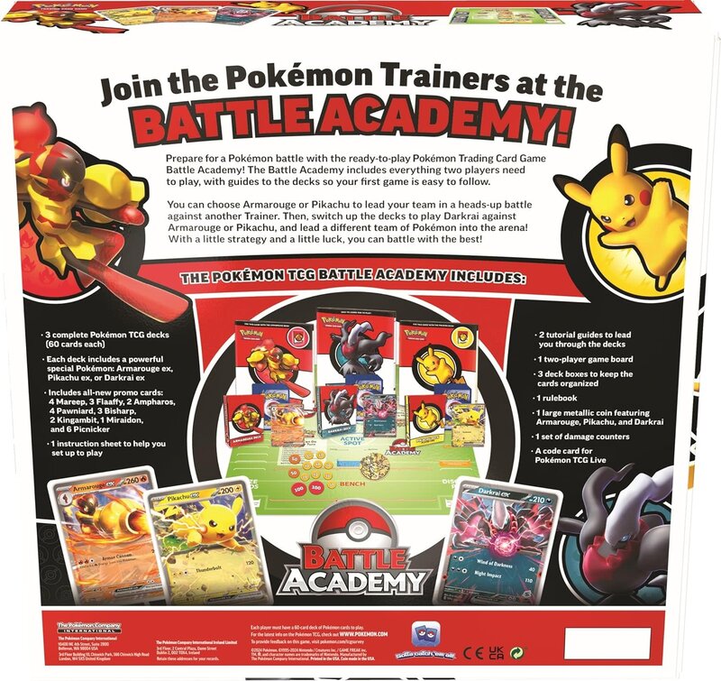 Pokemon Battle Academy Trading Card Game