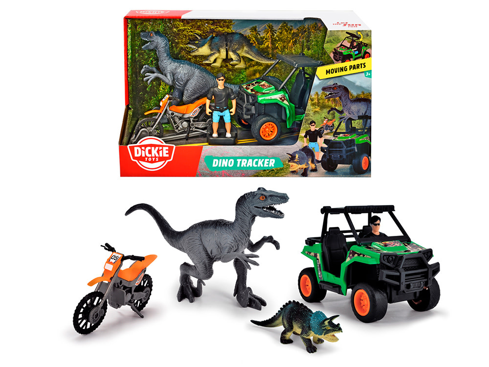 Dickie Dino Tracker Pull-Back ATV