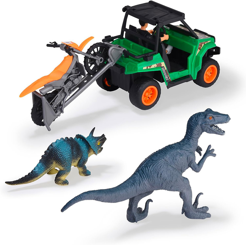 Dickie Dino Tracker Pull-Back ATV