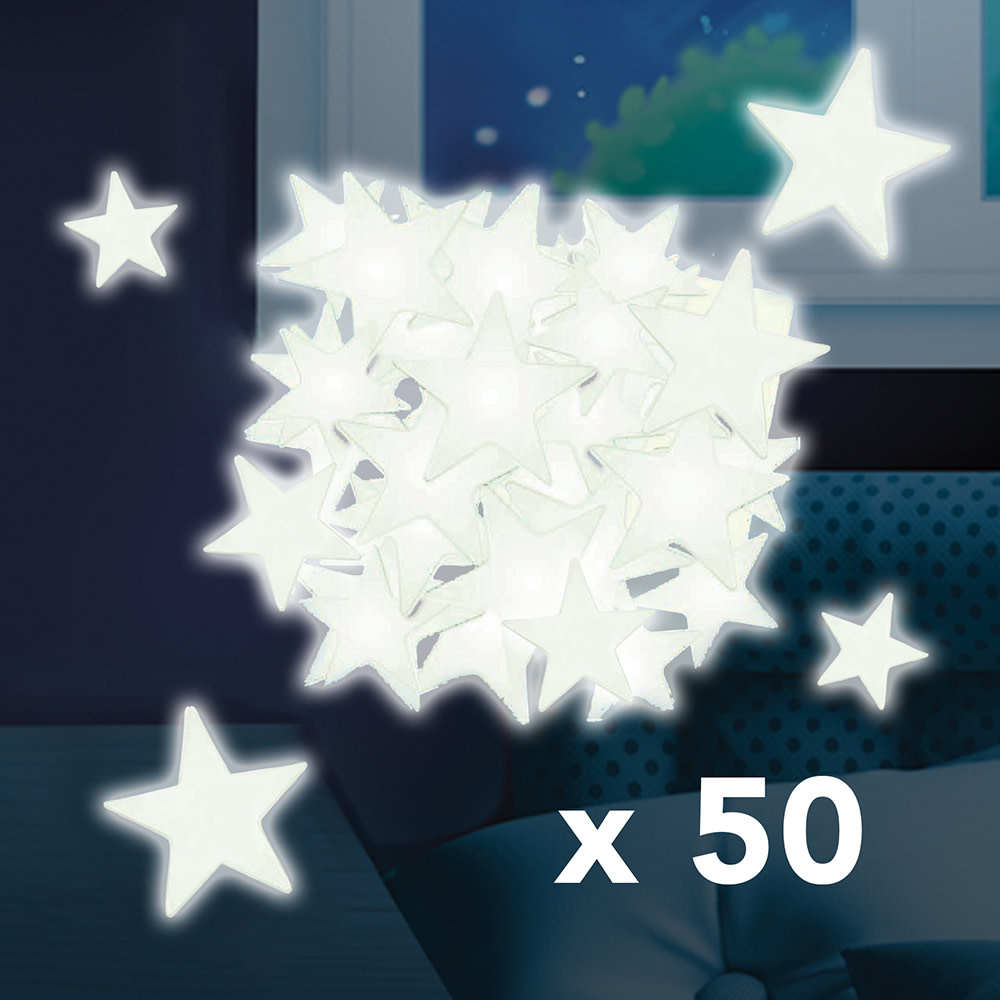 Buki Glow in the Dark 3D Stars