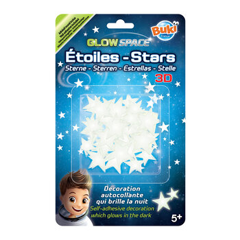 Buki Glow in the Dark 3D Stars