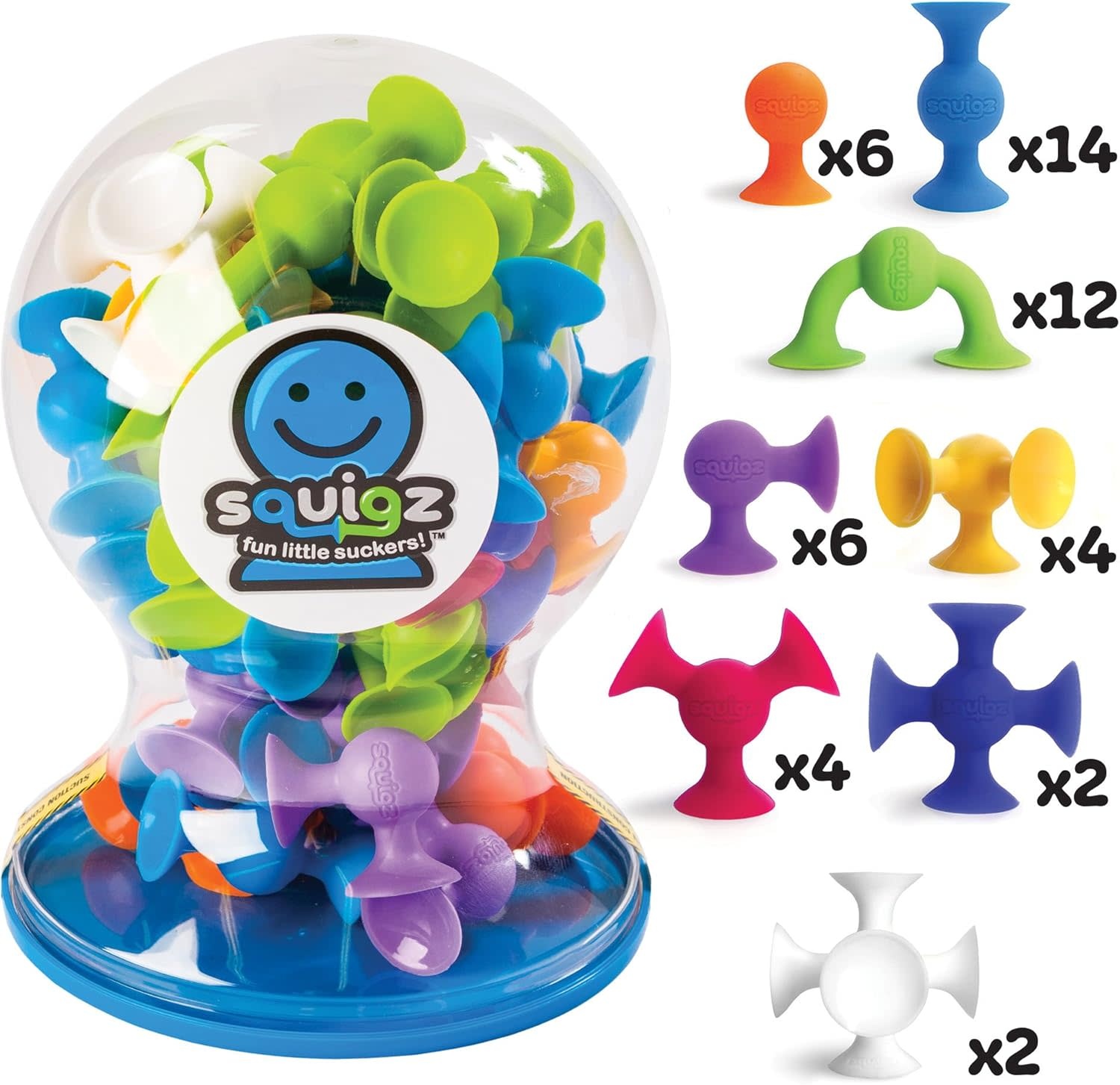 Fat Brain Toys Fat Brain Toys Squigz Deluxe Set