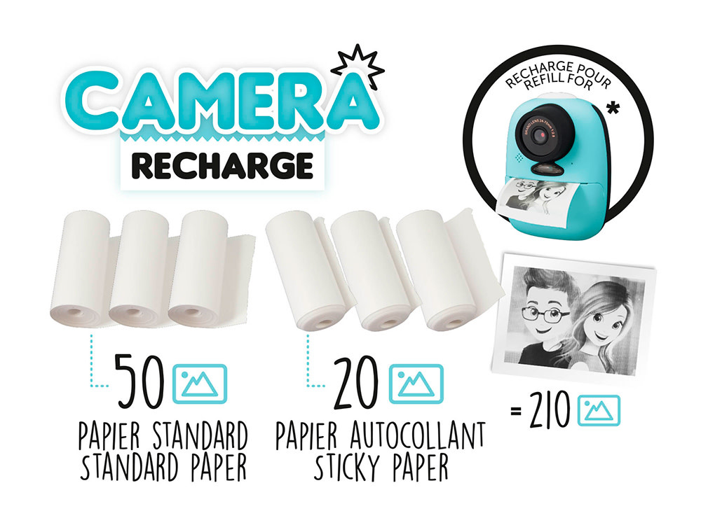 Buki Instant Print Camera Refill