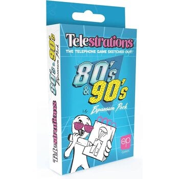 The OP Telestrations Game Expansion 80's and 90's