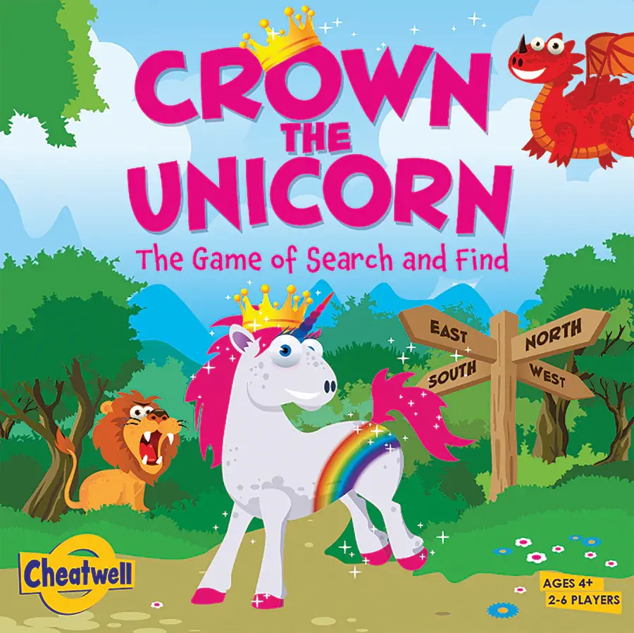Outset Crown the Unicorn Search and Find Game