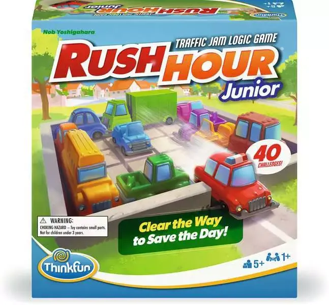 Thinkfun Rush Hour Junior Traffic Jam Logic Game