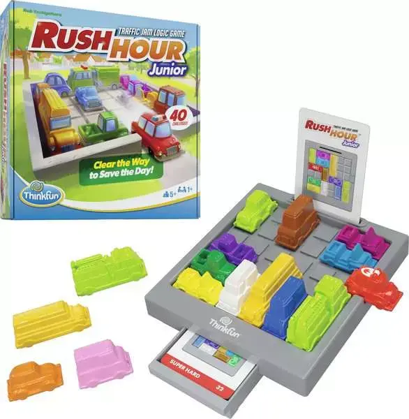 Thinkfun Rush Hour Junior Traffic Jam Logic Game