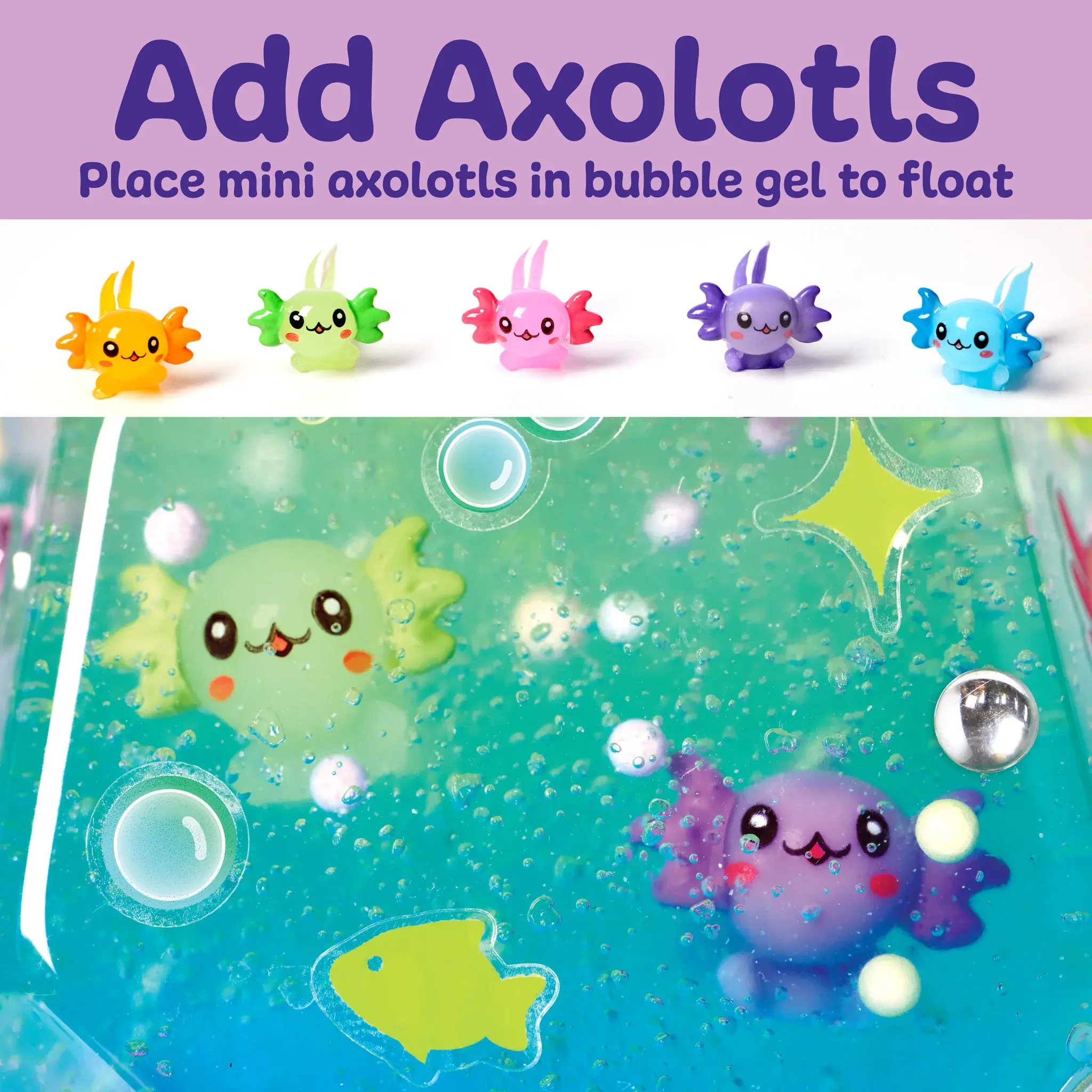 Creativity for Kids Creativity for Kids Glowing Axolotl Aquarium