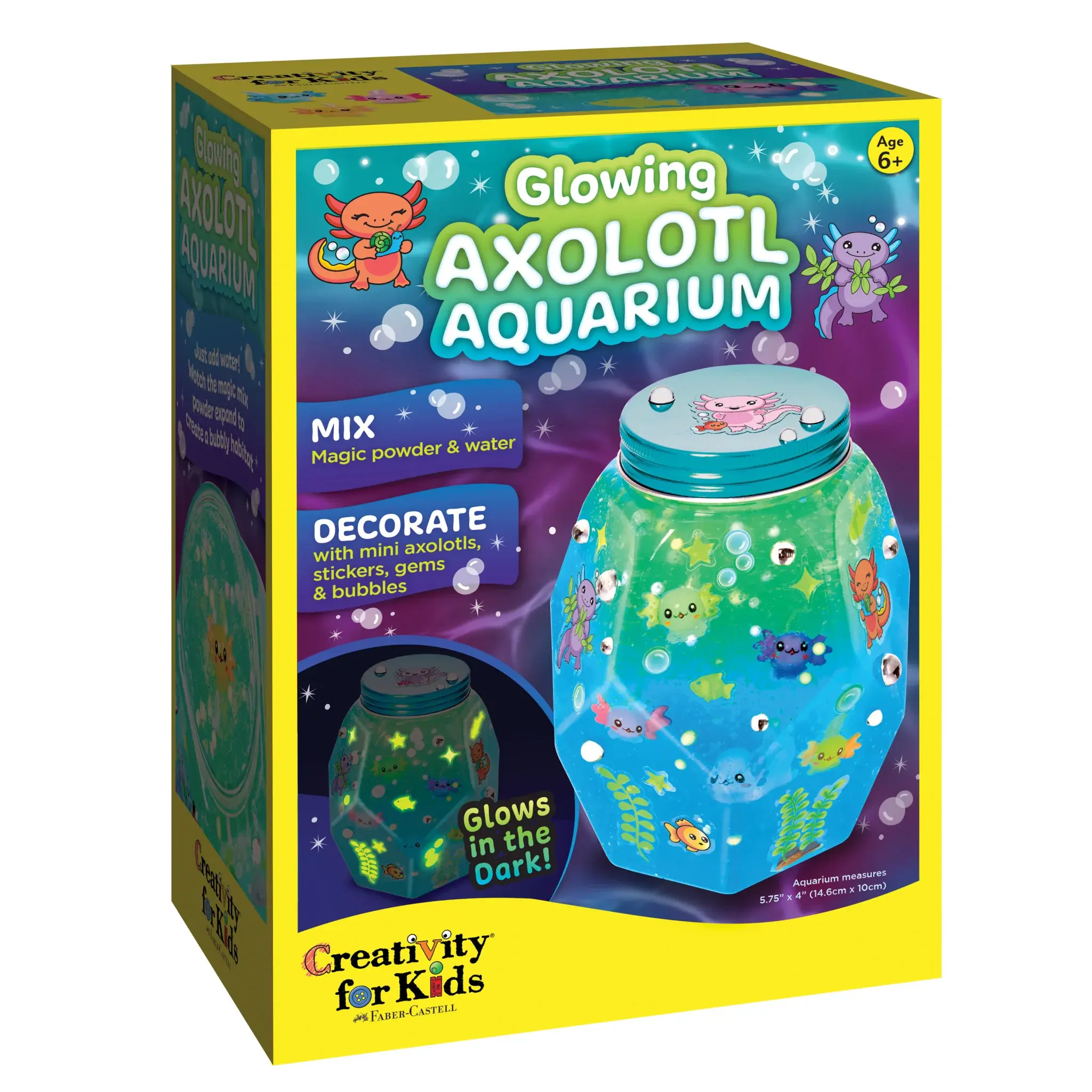 Creativity for Kids Creativity for Kids Glowing Axolotl Aquarium