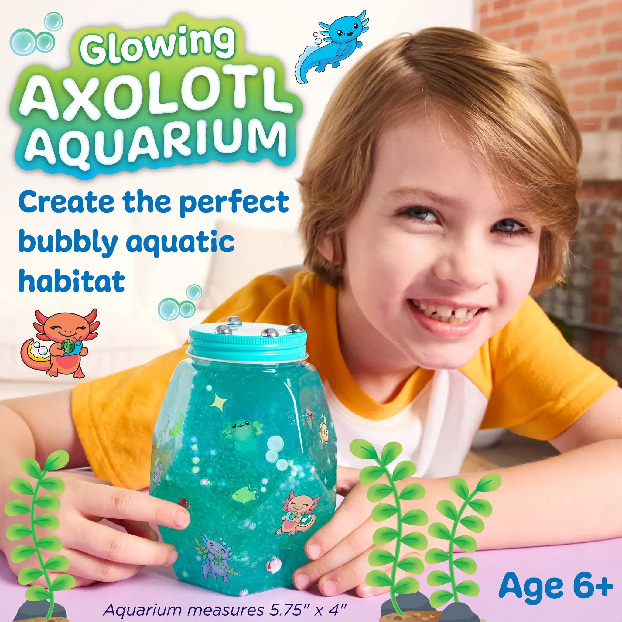 Creativity for Kids Creativity for Kids Glowing Axolotl Aquarium