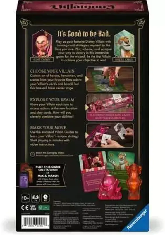 Ravensburger Disney's Villainous Game Exp Sugar & Spite