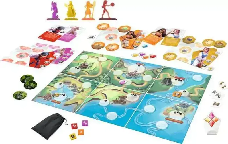Ravensburger Disney's Chronicles of Light Darkness Falls Board Game