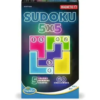Thinkfun Thinkfun Game Sudoku 5x5 Magnetic Travel Puzzle