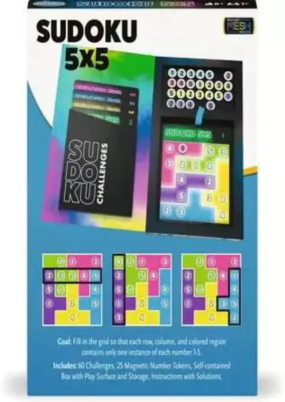 Thinkfun Thinkfun Game Sudoku 5x5 Magnetic Travel Puzzle