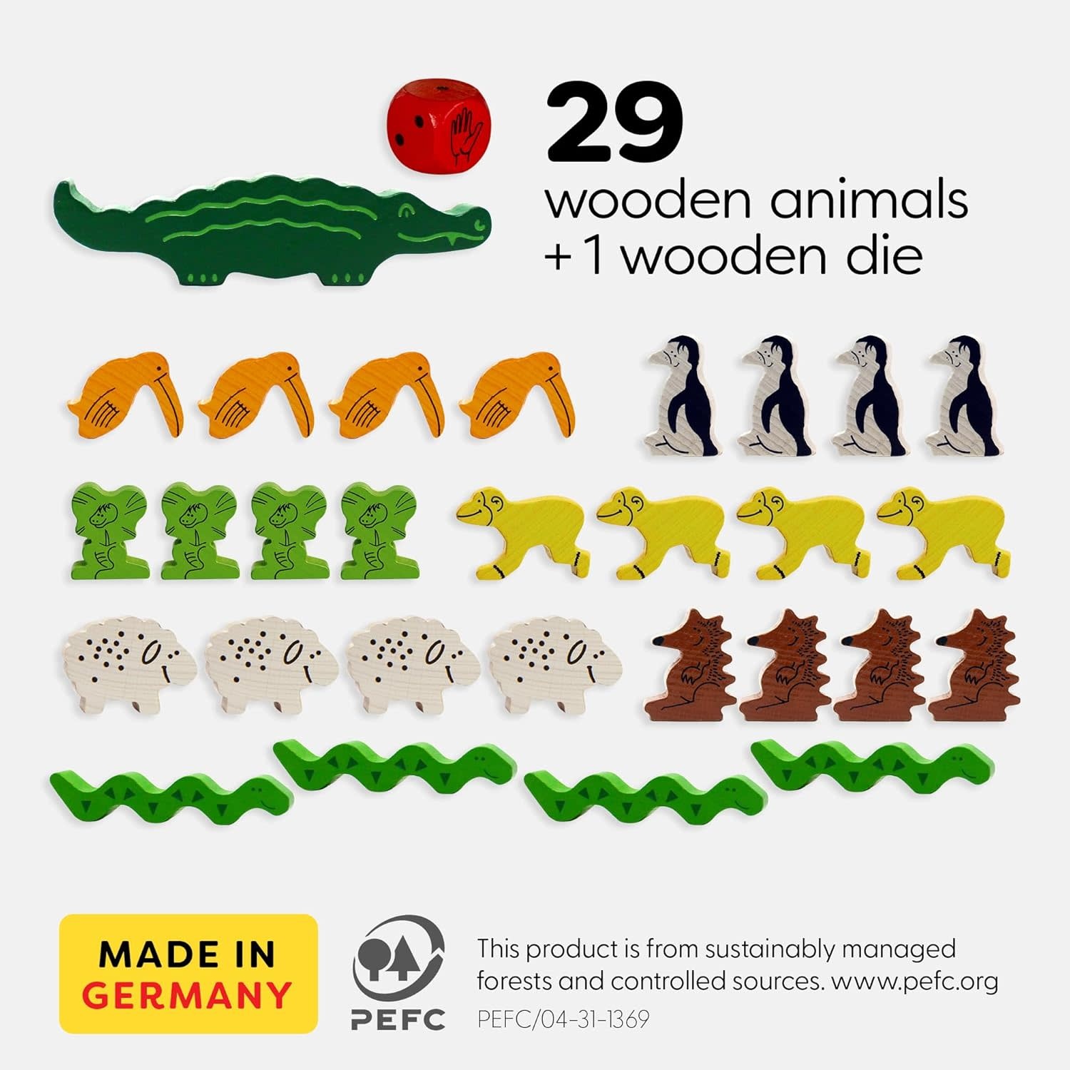 Haba Animal Upon Animal Board Game