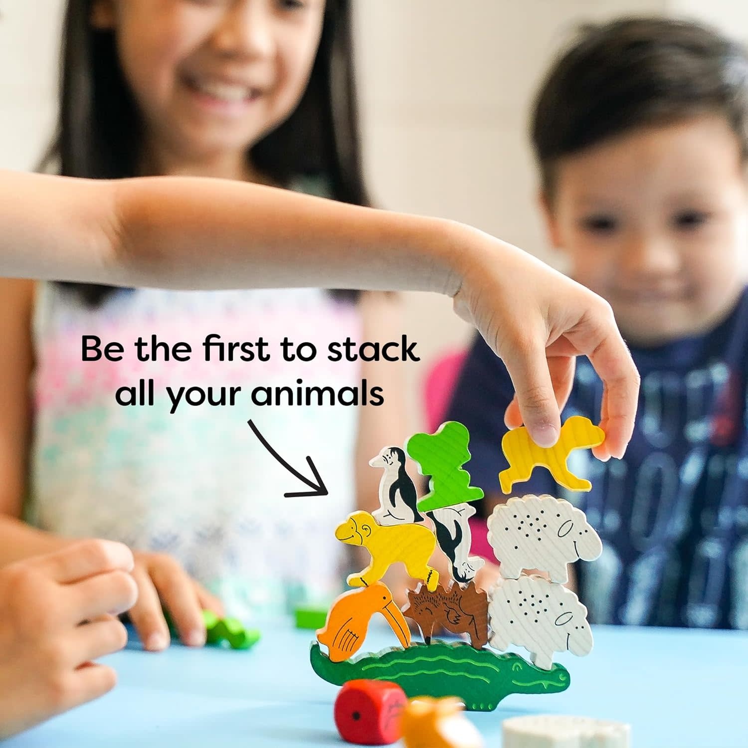 Haba Animal Upon Animal Board Game