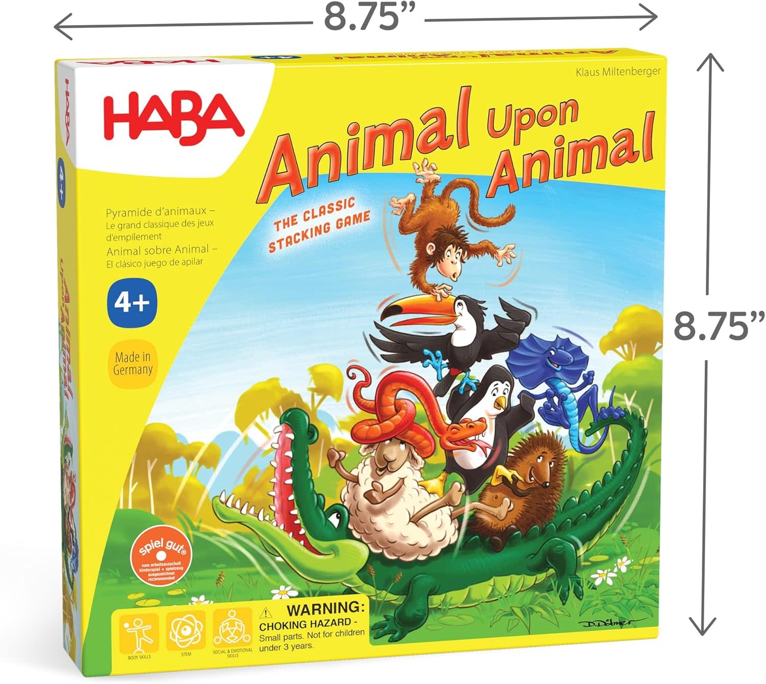 Haba Animal Upon Animal Board Game
