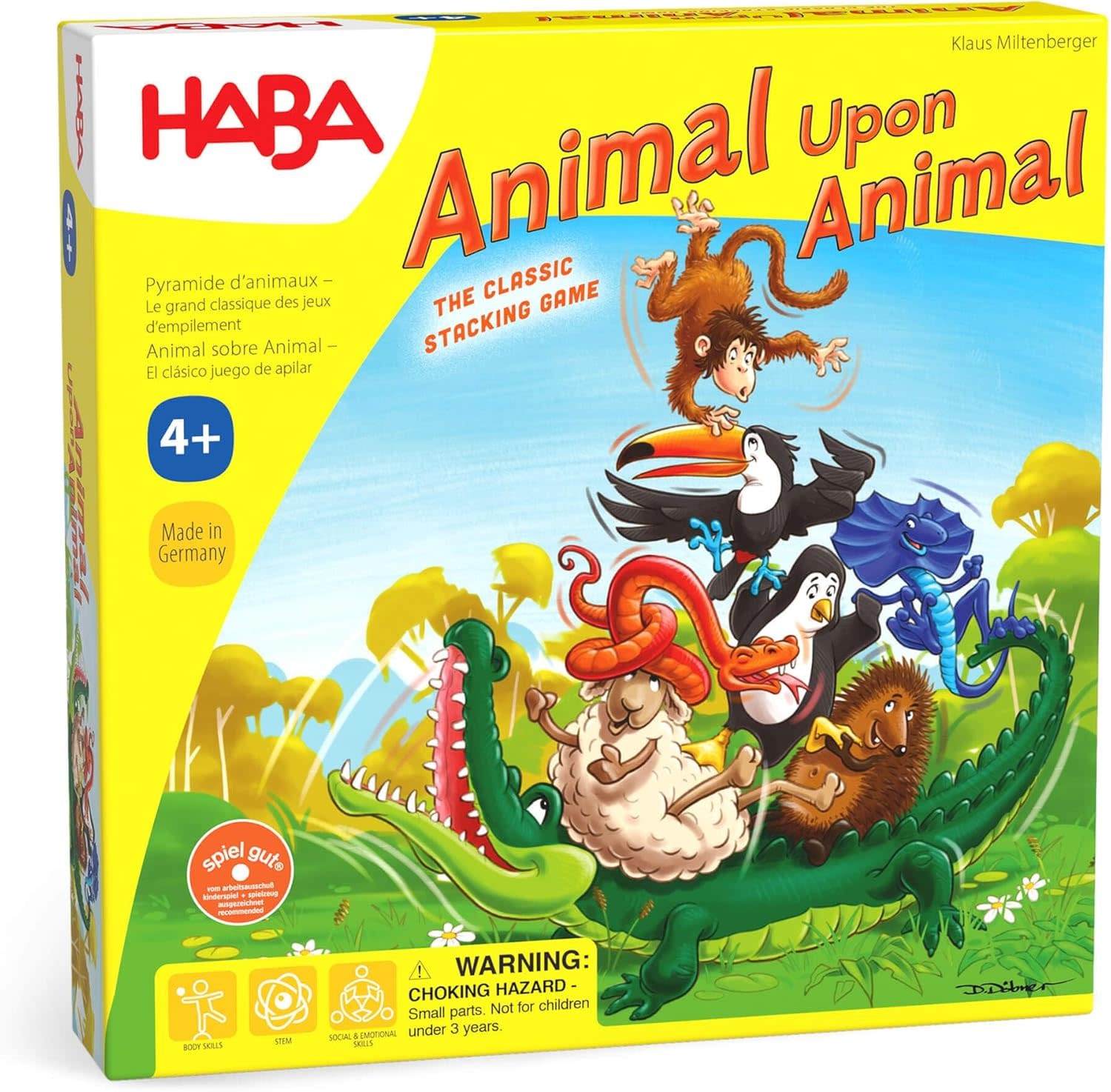 Haba Animal Upon Animal Board Game