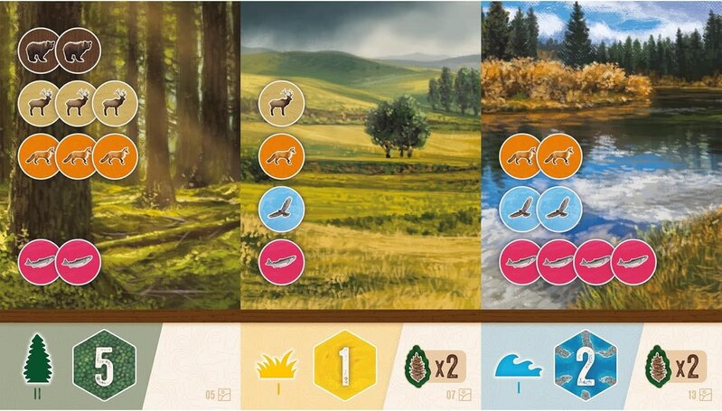 Cascadia Expansion Game: Rolling Hills
