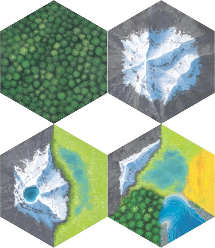 Cascadia Expansion Game: Rolling Hills