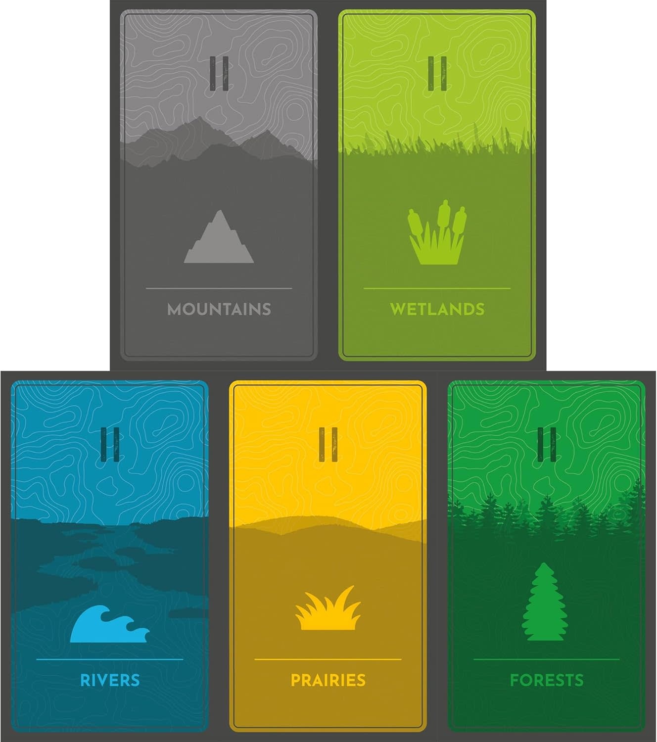 Cascadia Expansion Game: Rolling Hills