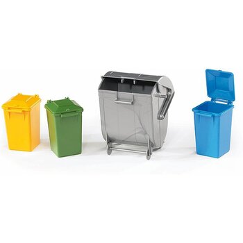 Bruder Bruder Accessories Trash Bin Set