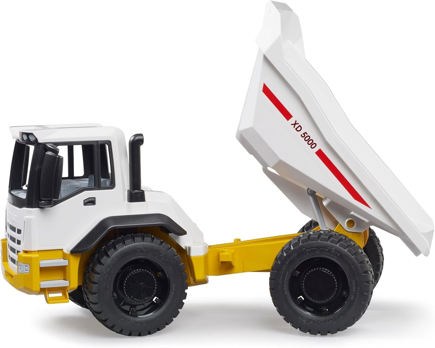 Bruder Bruder Roadmax Dump Truck Yellow/White