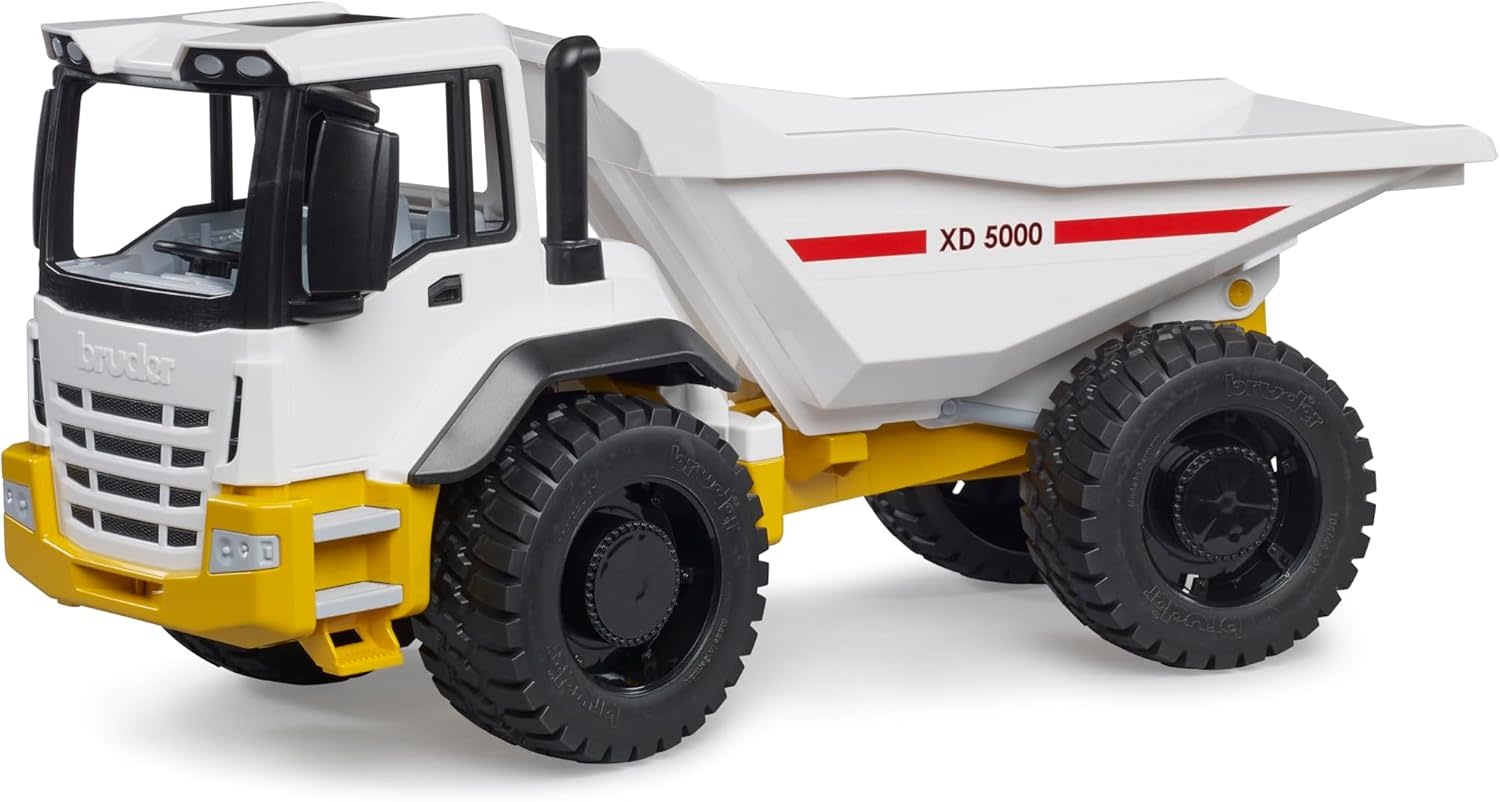 Bruder Bruder Roadmax Dump Truck Yellow/White