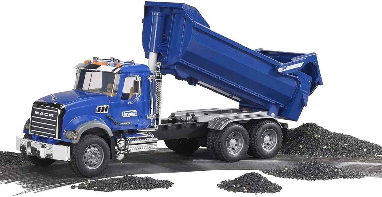 Bruder Bruder Mack Halfpipe Dump Truck