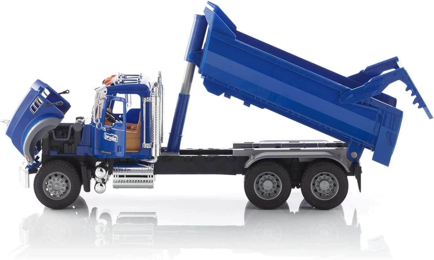 Bruder Bruder Mack Halfpipe Dump Truck