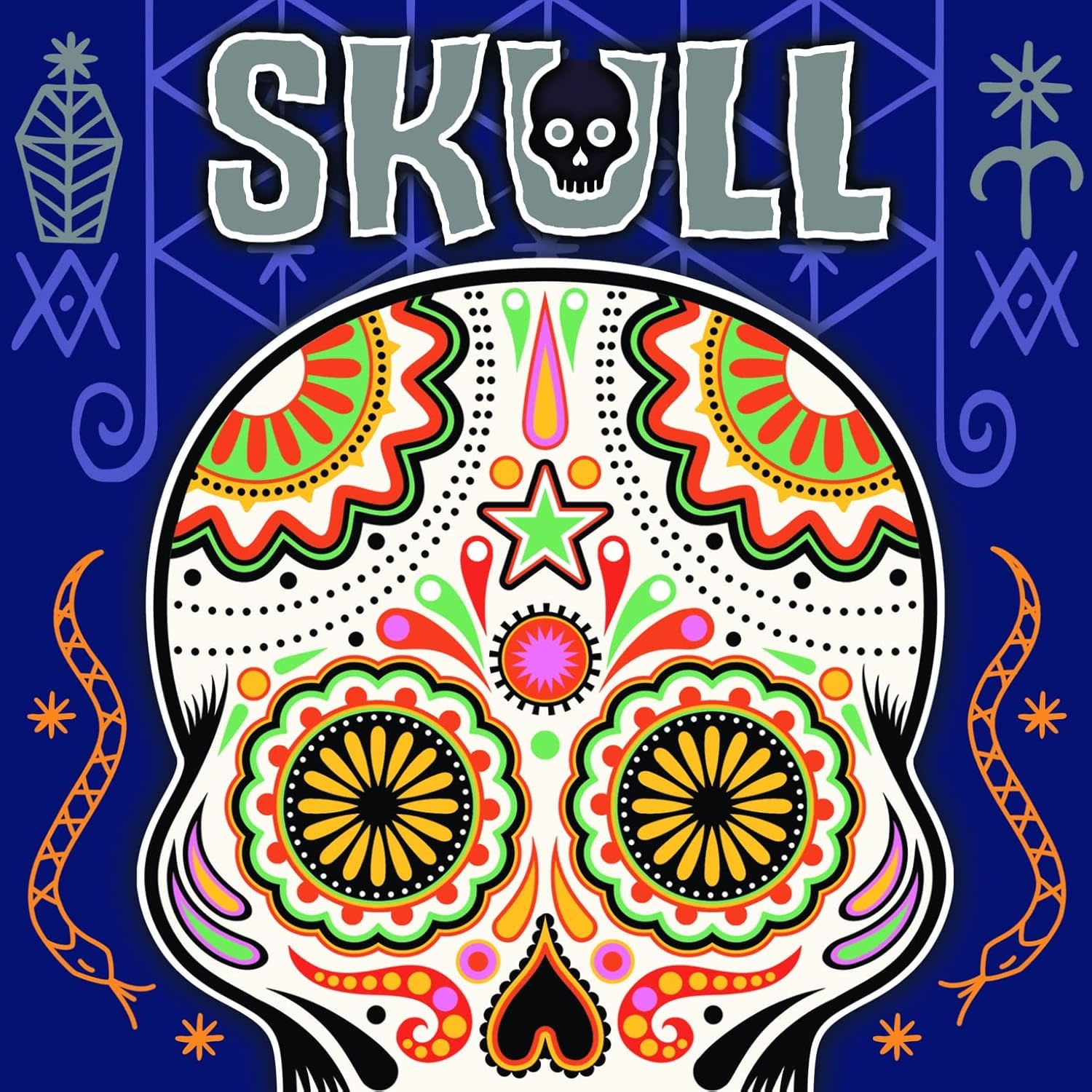 Asmodee Skull Board Place, Bid, Bluff Game