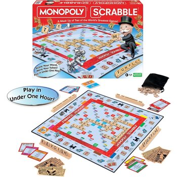 Monopoly Scrabble Game