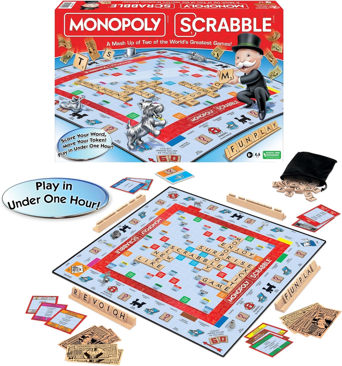 Monopoly Scrabble Game