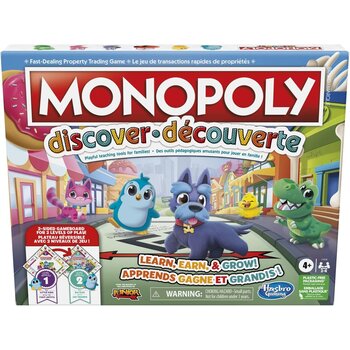 Hasbro Monopoly Junior Discover Board Game