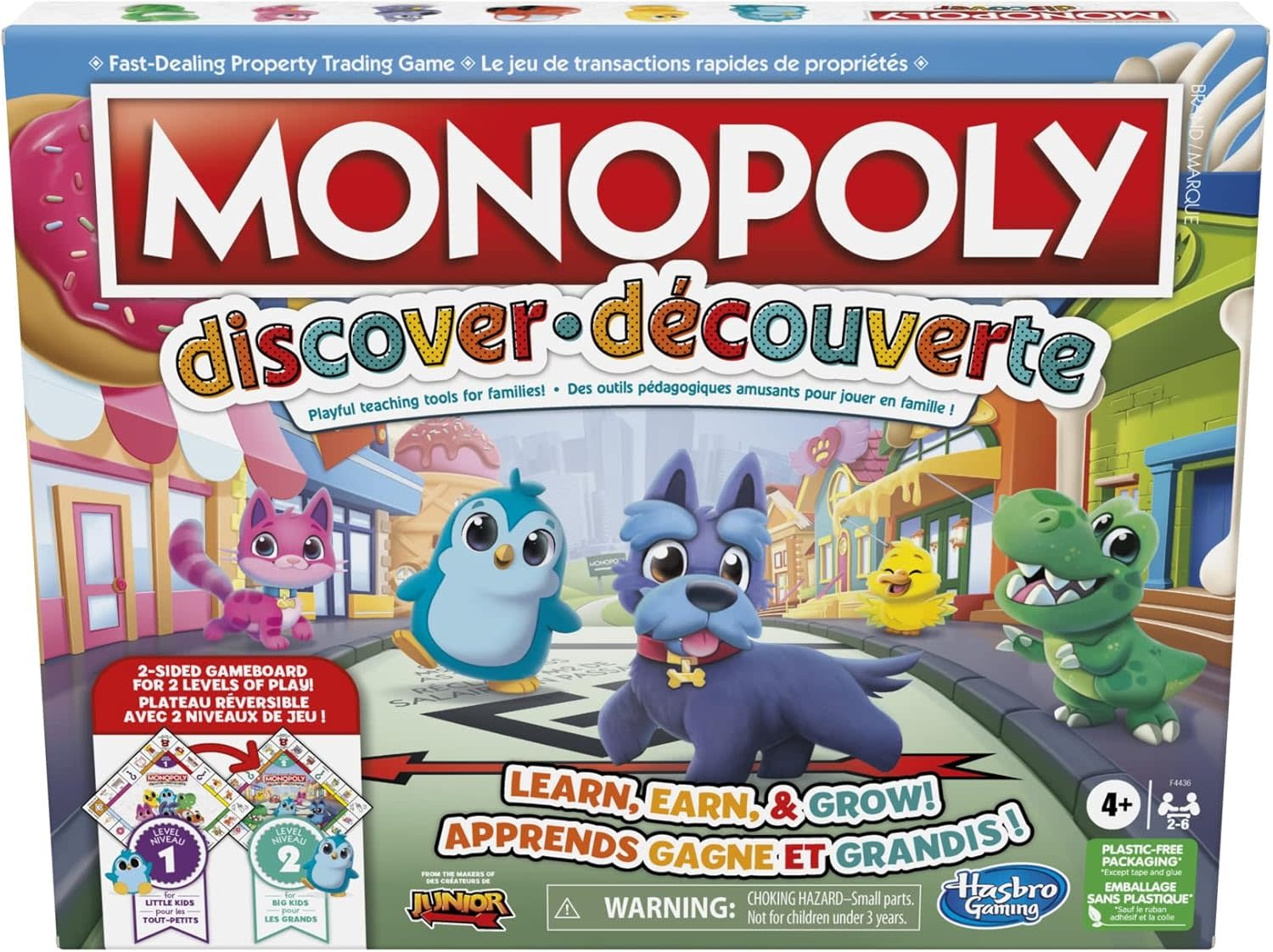Hasbro Monopoly Junior Discover Board Game