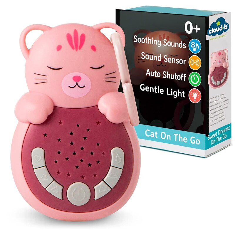 Cloud B Cloud B Sweet Dreamz on the Go Pink Cat