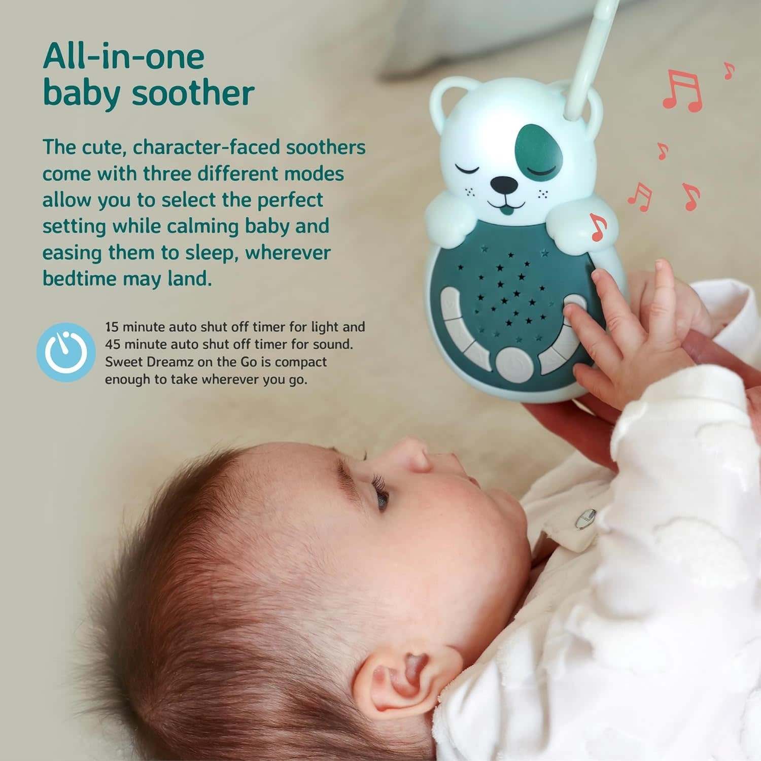 Cloud B Cloud B Sweet Dreamz on the Go Blue Dog