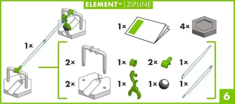 Gravitrax Accessory: Zipline New