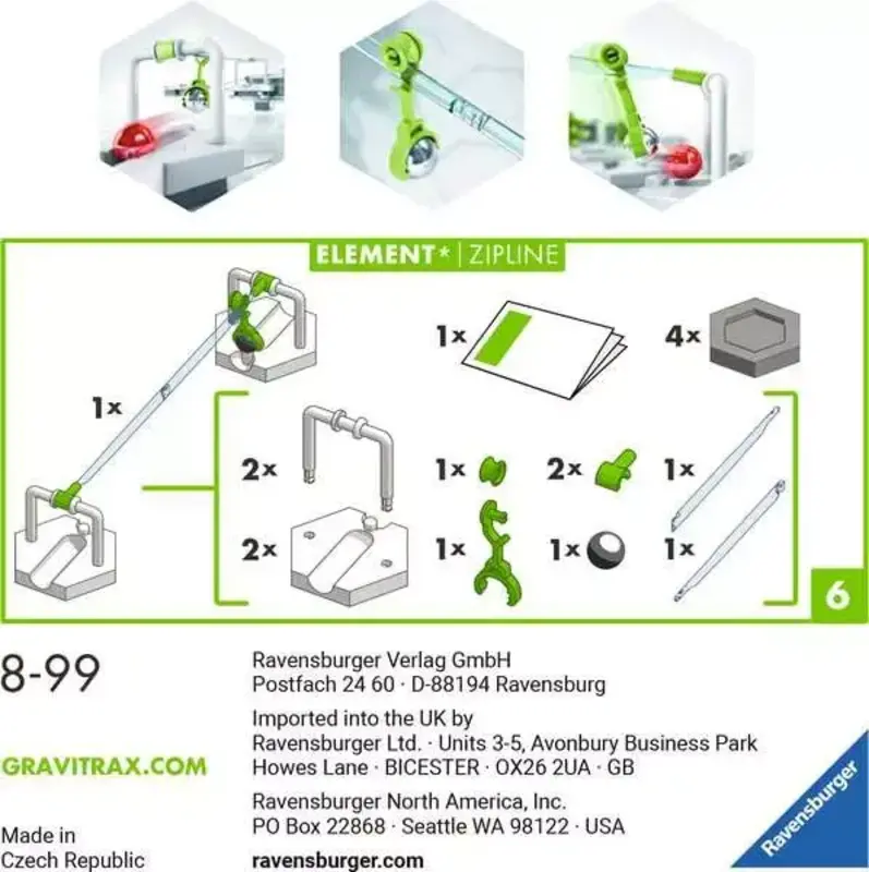 Gravitrax Accessory: Zipline New