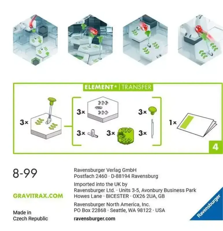 Gravitrax Accessory: Transfer Element