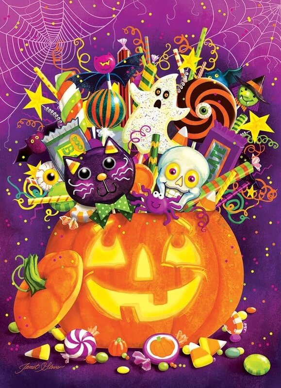 Cobble Hill Puzzles Cobble Hill Family Puzzle 350pc Tricky Treats