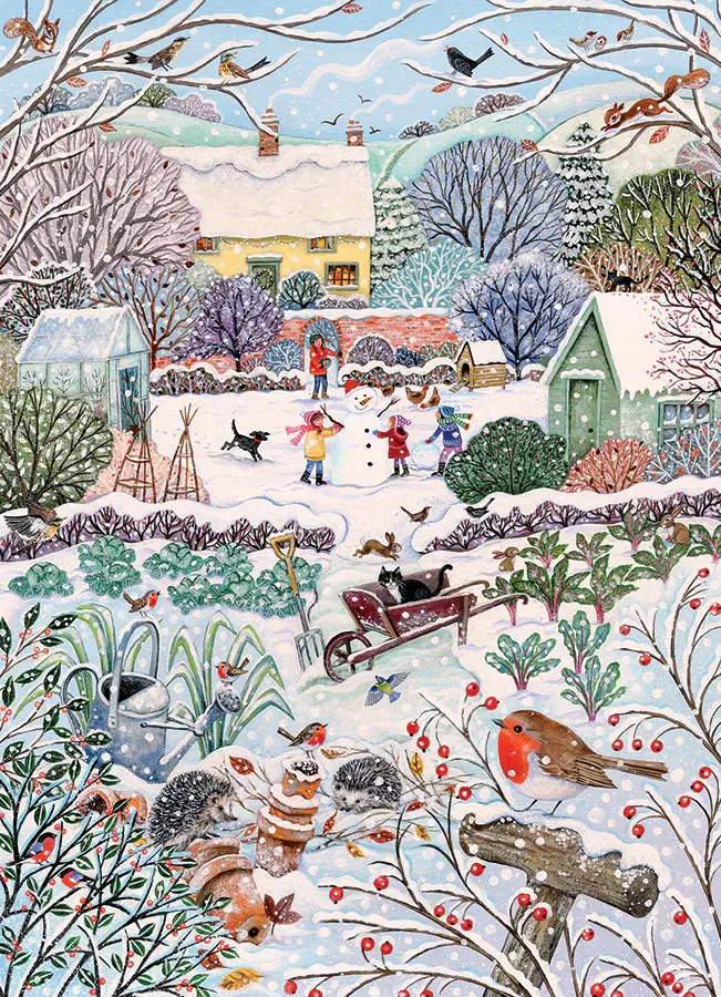 Cobble Hill Puzzles Cobble Hill Puzzle 500pc Winter Holidays